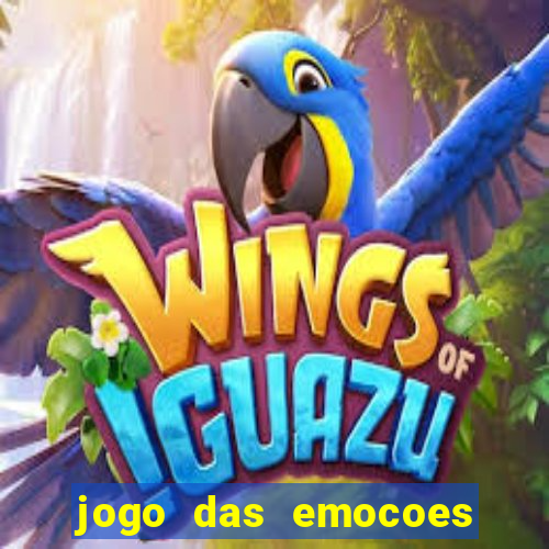 jogo das emocoes para imprimir